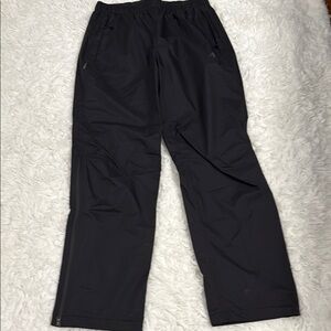 adidas Black Cargo Pants with Relaxed Fit